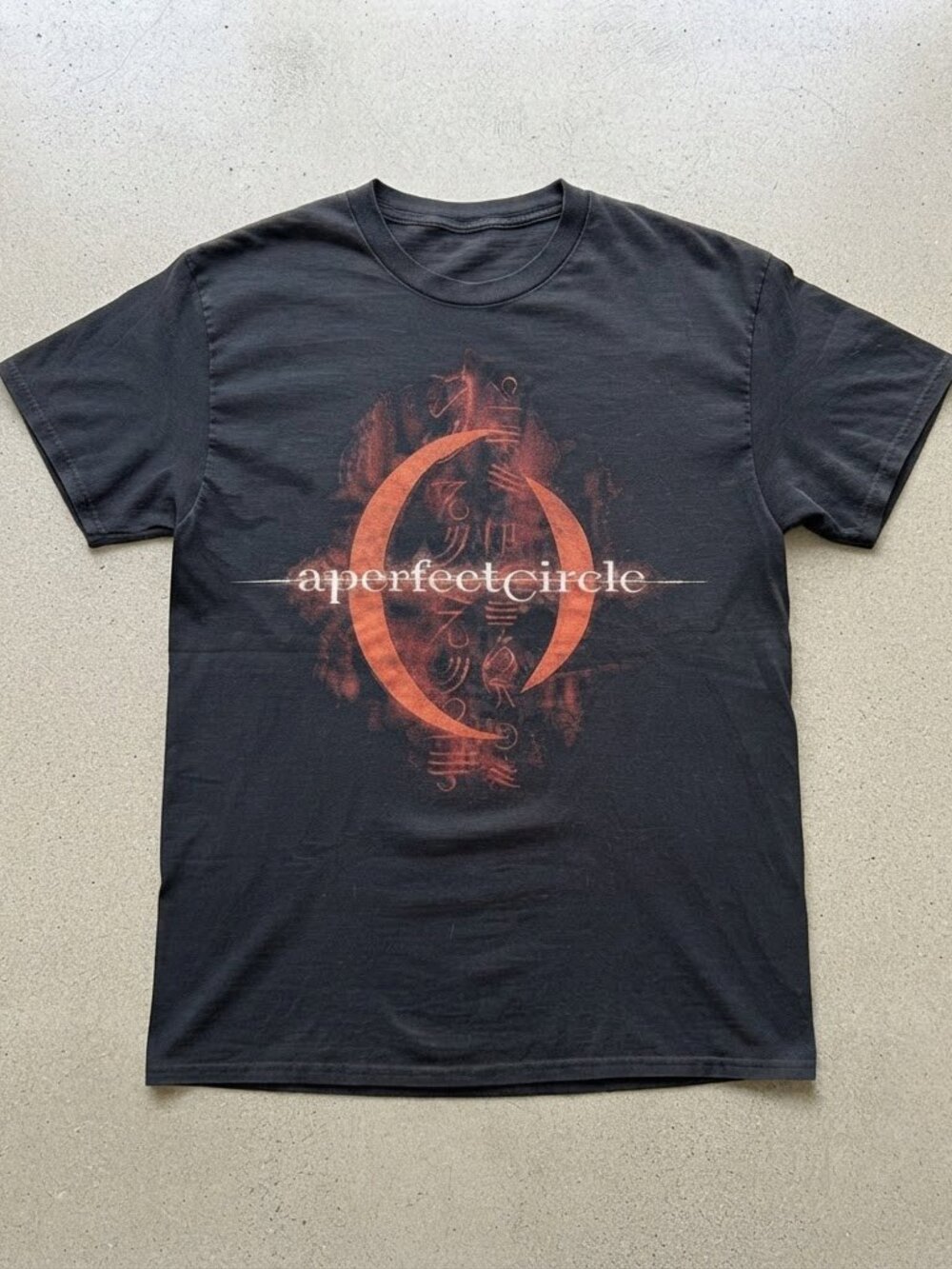 A Perfect Circle Shirt, Black Graphic Tee, Band Music Merch T-Shirt Reprint